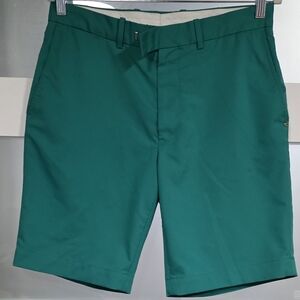 Ralph Lauren Teal Flat-Front Shorts